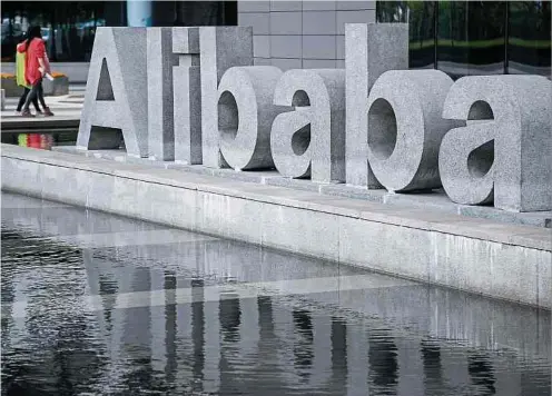  ?? Foto: Lw-archiv ?? Die Alibaba-gruppe zählt weltweit 654 Millionen aktive Verbrauche­r.