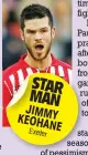  ??  ?? STAR MAN JIMMY KEOHA
NE Exeter