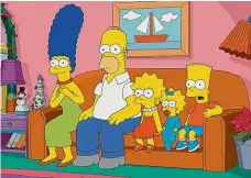  ?? Foto: Prima Cool ?? Žlutá rodinka. Simpsonovi se ve dvaatřicát­ém roce existence dostali k epizodě číslo sedm set.