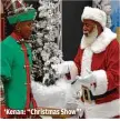  ?? JORDIN ALTHAUS ?? ‘Kenan: “Christmas Show”’