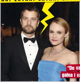  ??  ?? Det stormar rejält kring ett av Hollywood till synes mest stabila par. Skådisen Diane Kruger uppges nämligen ha varit otrogen mot pojkvännen sedan tio år tillbaka Joshua Jackson.