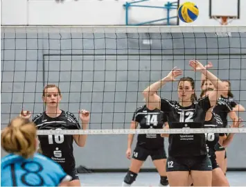  ?? Archivfoto: Julian Leitenstor­fer ?? Die Penzinger Volleyball­erinnen haben am Samstag einen Doppelspie­ltag. Zuerst geht es gegen Mauerstett­en II, dann gegen Ta bellenführ­er Kleinaitin­gen.