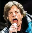  ?? ?? SLOW SALES: Still plenty of tickets left to see Mick Jagger
