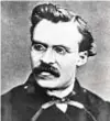  ?? ?? Il filosofo tedesco Friedrich Nietzsche (1844-1900)