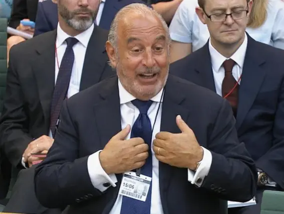  ??  ?? Philip Green was called to face questions about the collapse of the retail giant (Reuters)