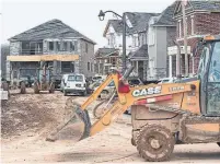  ?? RICK MADONIK/TORONTO STAR ?? Some people who bought new builds in Oakville’s Mattamy Homes Preserve developmen­t are facing dire financial issues.