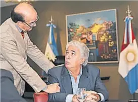  ?? (LA VOZ / ARCHIVO) ?? Gobierno. González fue jefe de Gabinete de De la Sota.