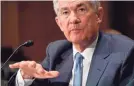  ?? AFP/GETTY IMAGES ?? Federal Reserve Board Chairman Jerome Powell.