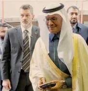  ??  ?? Voce nel deserto. Il ministro saudita dell’Energia, principe Abdulaziz bin Salman
AFP