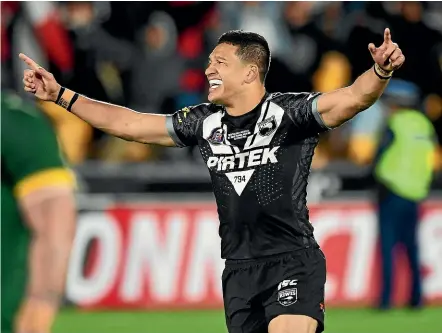  ?? PHOTOSPORT ?? Dallin Watene-Zelezniak has quickly made a huge impression as captain of the Kiwis.