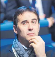  ?? FOTO: EFE ?? Julen Lopetegui, técnico de la selección española de fútbol