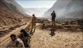  ?? JIM HUYLEBROEK PHOTOS / THE NEW YORK TIMES 2019 ?? Afghan forces last September. The Taliban have offered a brief period of reducing violence in Afghanista­n during ongoing negotiatio­ns with U.S. diplomats, three officials familiar with the talks said on Thursday.