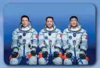  ?? Photo: CMSA ?? China is set to launch the Shenzhou- 12 manned spacecraft to ferry three astronauts to its Tianhe space station core module on Thursday.