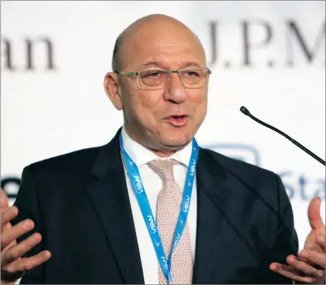  ??  ?? ‘GLARING DISSONANCE’: The writer says former finance minister Trevor Manuel has claimed ‘there is nothing like white monopoly capital’.