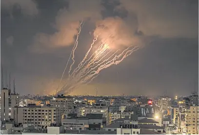  ?? ?? Desde Gaza, la Jihad Islámica lanzó misiles contra territorio israelí