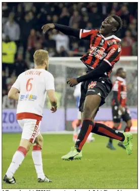  ?? (Photo Frantz Bouton) ?? A l’heure du sprint, l’OGC Nice compte sur la rage de Balotelli pour faire encore des miracles.