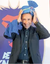  ??  ?? Delhi Dynamos’ new coach Miguel Angel Portugal at an event in New Delhi on Monday. — BIPLAB BANERJEE