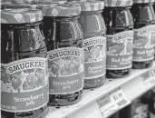  ?? SHUTTERSTO­CK ?? The J.M. Smucker Co., maker of jams and jellies but also brands of coffee including Folgers and Café Bustelo made in Suffolk, has made a new logo for the first time in more than 30 years.