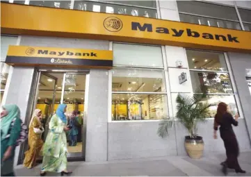  ??  ?? Maybank has developed a ‘FutureRead­y’ digital upskilling programme to support its aspiration to be the digital bank of choice. — Reuters photo