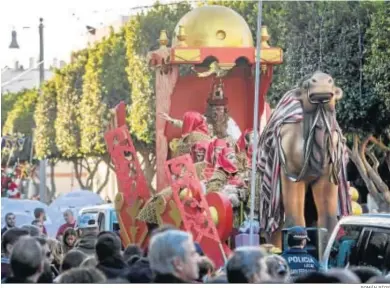  ?? ROMÁN RÍOS ?? Fotografía de la última cabalgata de Reyes Magos.