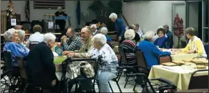  ?? Submitted photo ?? Games, dining and so much more are available area seniors at the South Central Service Center in Valley City.