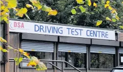  ??  ?? Driving tests The base in Hamilton