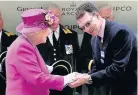  ??  ?? ROYAL AWARD: Trainer Aidan O’brien