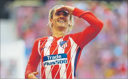  ?? FOTO: J.A. SIRVENT ?? Antoine Griezmann tendrá una rebaja de la cláusula de rescisión a partir del 1 de julio y pasará a costar 100 millones de euros