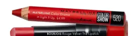  ??  ?? MAYBELLINE Color
Drama in Light It Up, £4.99