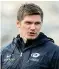  ??  ?? Paul O’Connell, left, is backing Owen Farrell to lead the Lions