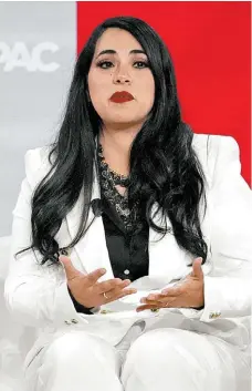  ?? ?? Mayra Flores nació en Tamaulipas.