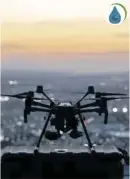  ?? ?? Buscadores. Hydrosafe localiza fugas con drones con cámaras térmicas.
