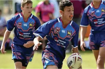  ?? Photo: JD Sporting Photograph­y ?? STRONG SHOWING: Valleys junior Jordain Beezley is among nine Roosters selected in South West Mustangs teams for this weekend’s carnival.