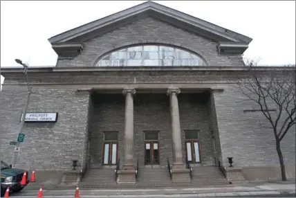  ?? KAZ NOVAK, THE HAMILTON SPECTATOR ?? The cost to repair the roof and ceiling of Philpott Memorial Church’s sanctuary alone would cost about $2 million. That still wouldn’t bring the York Boulevard church, which has stood in downtown Hamilton for more than 100 years, up to city code.