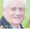  ??  ?? Cllr Ged Philbin