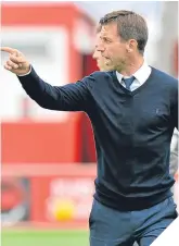  ??  ?? ■ Dee boss Neil McCann.