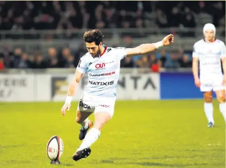  ?? Photo Icon Sport ?? Les Racingmen de Maxime Machenaud ont réalisé une belle opération en terres lyonnaises.