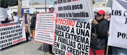  ?? FOTO: EL UNIVERSAL ?? >Más de 60 mil familias fueron afectadas con los embargos “amañados”.