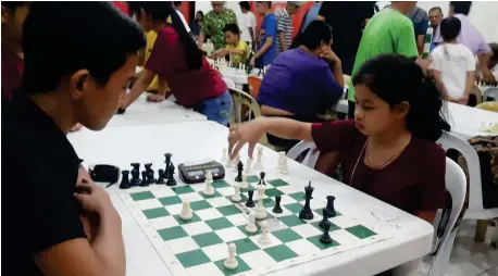  ??  ?? Batang Pinoy Mindanao qualifier chess champion Ruelle `Tawing' Canino will be among Cagayan de Oro's solid bets in the national finals of the Batang Pinoy Meet this coming August in Puerto Princesa. (Lynde Salgados)