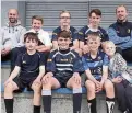  ??  ?? Family affair The Steels Back Row (L-R) Graham, Aaron, Kyle, Ewan & Ian. Front (L-R) Blair, Jack, Andrew & John.