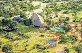  ?? mattanu.com ?? CHOP CHOP: Guests can enjoy a similar view of Mattanu Private Game Reserve by booking a helicopter flip