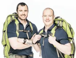  ?? SUPPLIED ?? Jody Mitic, left, of Ottawa, and Cory Mitic of Edmonton will compete in Amazing Race Canada.