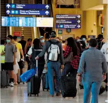  ?? CORTESÍA: ADOLFO JASO ?? El aeropuerto de Quintana Roo canceló vuelos