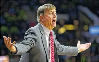  ?? THE ASSOCIATED PRESS ?? North Carolina State women’s basketball coach Wes Moore is preparing for his sixth season with the Wolfpack. His previous stop was at UTC, where he spent 15 seasons and led the Mocs to 358 wins.