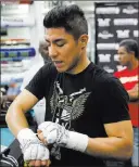  ?? Erik_verduzco ?? Las Vegas Review-journal Las Vegan Jessie Vargas will square off Saturday against Adrien Broner at 144 pounds in a bout that will be televised on Showtime.
