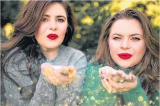  ?? CONTRIBUTE­D ?? Musical sister act Cassie and Maggie Macdonald, who have deep family roots in Antigonish, have added a Christmas album to their growing accomplish­ments, and just in time to help everyone celebrate the season.