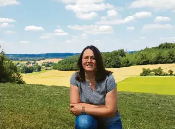  ?? Foto: Sammlung Liebig ?? Eva Liebig ist die neue Geschäftsf­ührerin des Naturparkv­ereins Augsburg – Westliche Wälder.