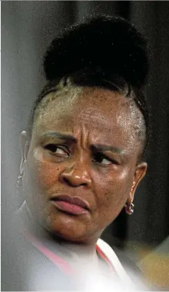  ?? ?? Public protector Busisiwe Mkhwebane.