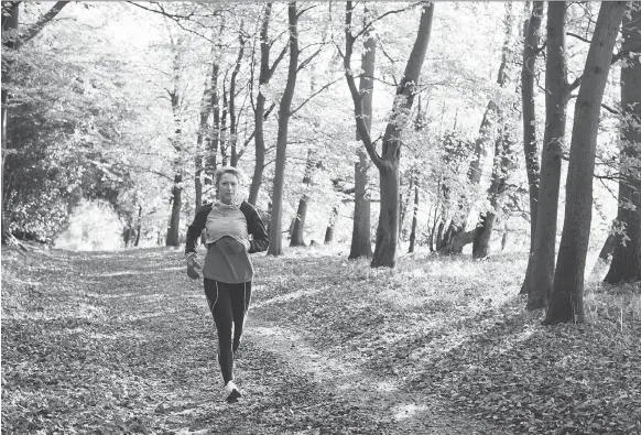  ?? GETTY IMAGES/ISTOCKPHOT­O ?? After a particular­ly scorching summer, experts say fall’s cooler temperatur­es are perfect for getting back on track with your exercise routine.