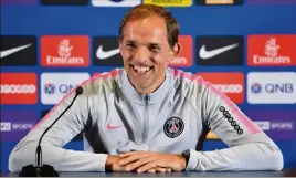  ?? (Photo AFP) ?? Tuchel, le déjà quasi francophil­e entraîneur du PSG.